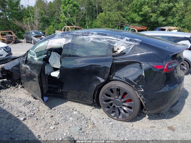 Продажа на аукционе авто 2021 Tesla Model Y Performance Dual Motor All-wheel Drive, vin: 5YJYGDEF4MF257687, номер лота: 45167205