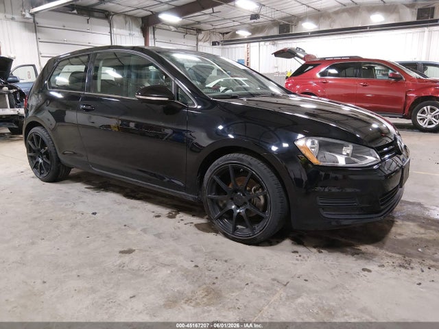 45167207 :رقم المزاد ، 3VW817AU9FM098717 vin ، 2015 Volkswagen Golf Tsi S 2-door مزاد بيع