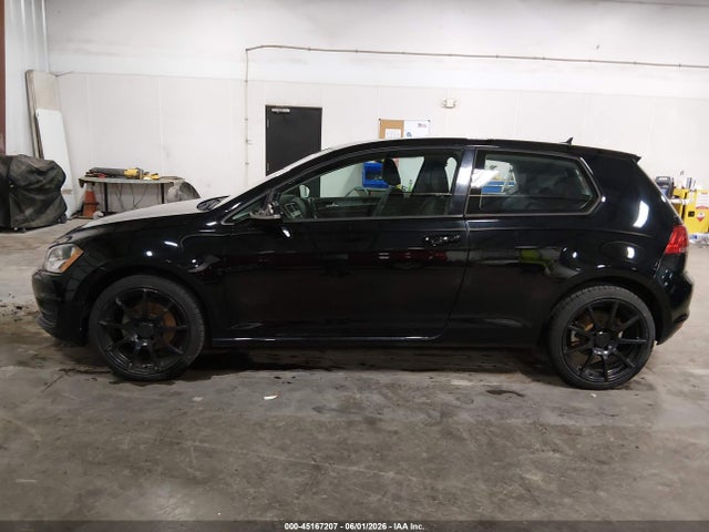 45167207 :رقم المزاد ، 3VW817AU9FM098717 vin ، 2015 Volkswagen Golf Tsi S 2-door مزاد بيع