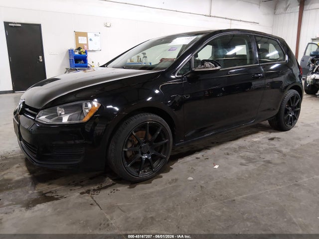 45167207 :رقم المزاد ، 3VW817AU9FM098717 vin ، 2015 Volkswagen Golf Tsi S 2-door مزاد بيع