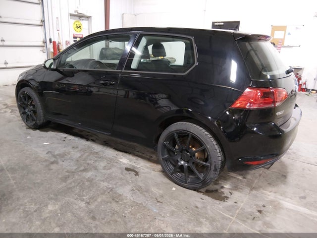 45167207 :رقم المزاد ، 3VW817AU9FM098717 vin ، 2015 Volkswagen Golf Tsi S 2-door مزاد بيع