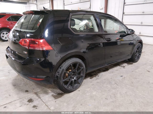 45167207 :رقم المزاد ، 3VW817AU9FM098717 vin ، 2015 Volkswagen Golf Tsi S 2-door مزاد بيع