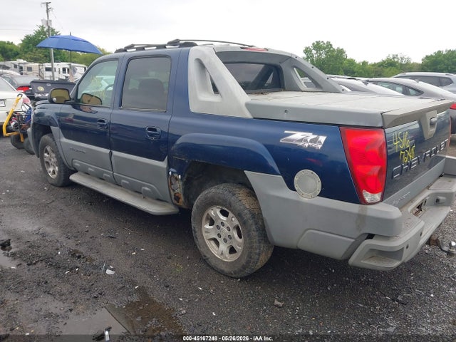 Продажа на аукционе авто 2002 Chevrolet Avalanche 1500, vin: 3GNEK13T32G277159, номер лота: 45167248