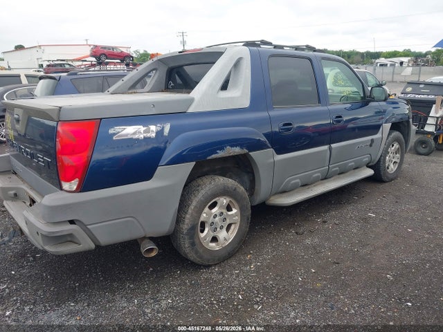 Продажа на аукционе авто 2002 Chevrolet Avalanche 1500, vin: 3GNEK13T32G277159, номер лота: 45167248