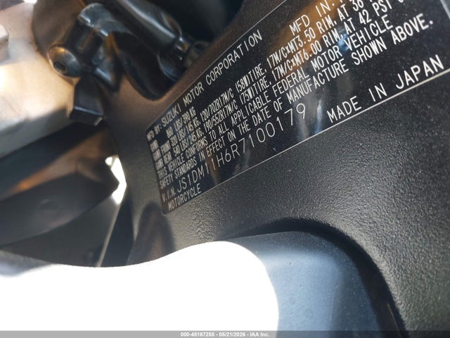 JS1DM11H6R7100179 Suzuki Gsx-r1000 R