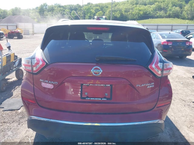 Nissan Murano Platinum 2015 5N1AZ2MH7FN289259 Image 17