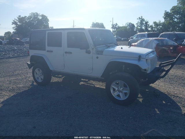 Auction sale of the 2014 Jeep Wrangler Unlimited Sport, vin: 1C4BJWDG5EL113027, lot number: 45167337