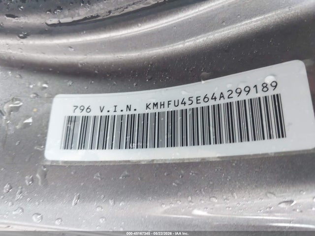 Продаж на аукціоні авто 2004 Hyundai Xg350 L, vin: KMHFU45E64A299189, номер лоту: 45167345