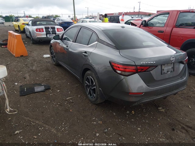 45167352 :رقم المزاد ، 3N1AB8CV5SY265609 vin ، 2025 Nissan Sentra Sv مزاد بيع