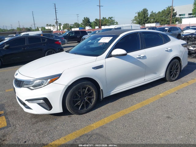 2019 Kia Optima Lx მანქანა იყიდება აუქციონზე, vin: 5XXGT4L32KG335488, აუქციონის ნომერი: 45167371