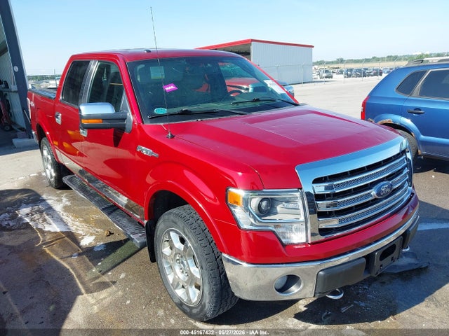 45167432 :رقم المزاد ، 1FTFW1EF0DFB10187 vin ، 2013 Ford F-150 Lariat مزاد بيع