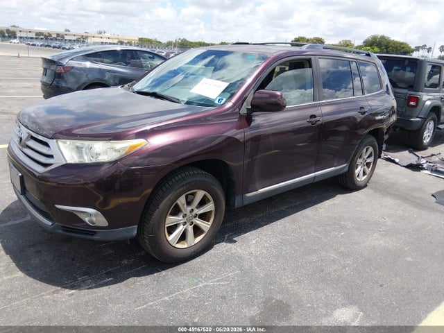2011 Toyota Highlander Base V6 მანქანა იყიდება აუქციონზე, vin: 5TDBK3EH3BS050166, აუქციონის ნომერი: 45167530