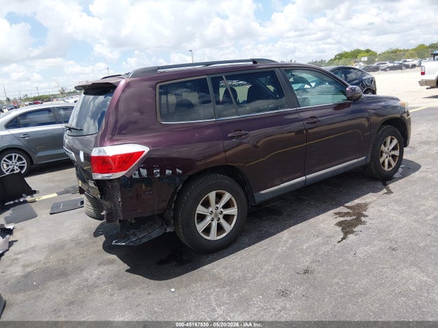 2011 Toyota Highlander Base V6 მანქანა იყიდება აუქციონზე, vin: 5TDBK3EH3BS050166, აუქციონის ნომერი: 45167530