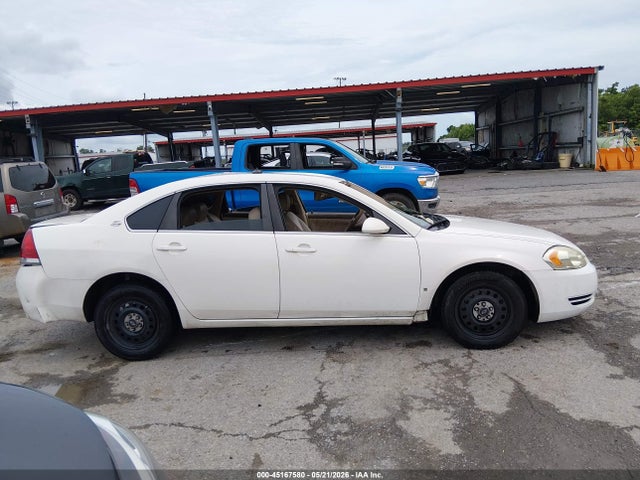 45167580 :رقم المزاد ، 2G1WS553081272433 vin ، 2008 Chevrolet Impala Police مزاد بيع