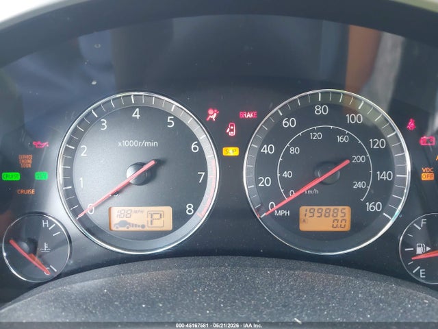 Продажа на аукционе авто 2005 Infiniti Fx35, vin: JNRAS08W05X217070, номер лота: 45167581