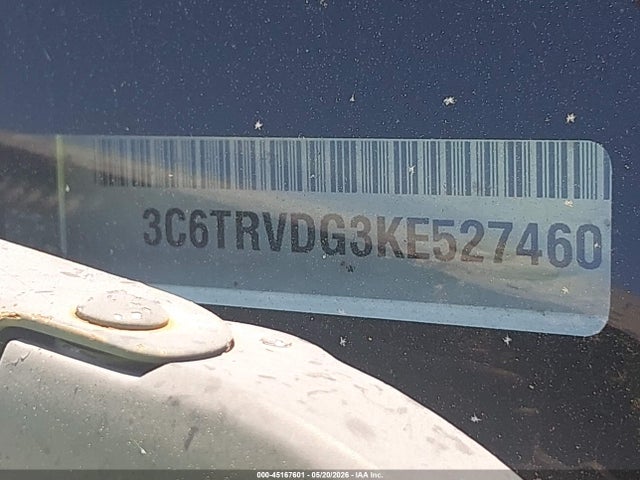 Aukcja sprzedaży 2019 Ram Promaster 2500 High Roof 159 Wb, vin: 3C6TRVDG3KE527460, numer aukcji: 45167601