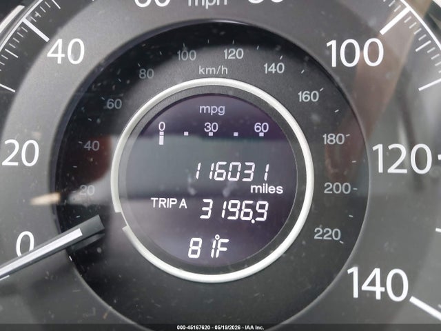 45167620 :رقم المزاد ، 2HKRM4H37EH642758 vin ، 2014 Honda Cr-v Lx مزاد بيع