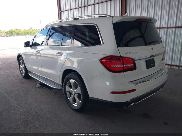 45167640 :رقم المزاد ، 4JGDF6EE0HA801519 vin ، 2017 Mercedes-benz Gls 450 4matic مزاد بيع