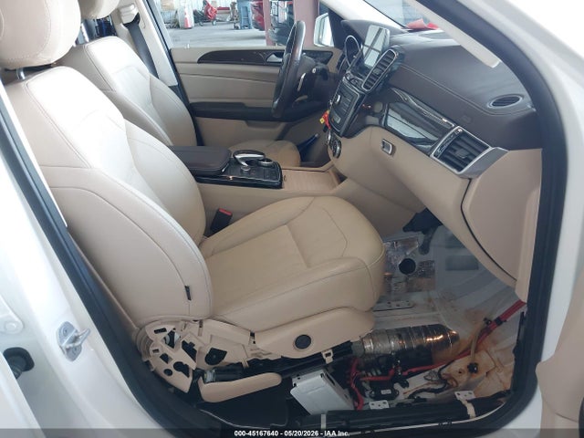 45167640 :رقم المزاد ، 4JGDF6EE0HA801519 vin ، 2017 Mercedes-benz Gls 450 4matic مزاد بيع