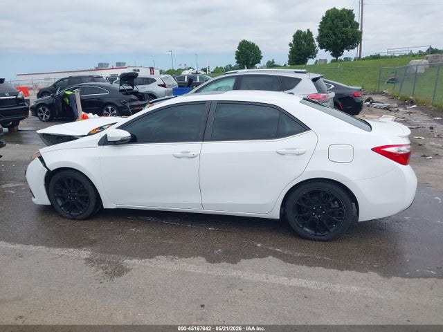 2016 Toyota Corolla S W/special Edition Pkg მანქანა იყიდება აუქციონზე, vin: 2T1BURHE7GC597911, აუქციონის ნომერი: 45167642