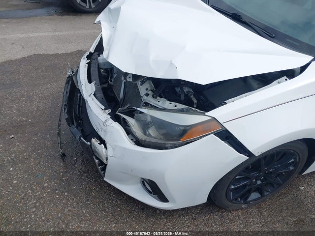 2016 Toyota Corolla S W/special Edition Pkg მანქანა იყიდება აუქციონზე, vin: 2T1BURHE7GC597911, აუქციონის ნომერი: 45167642
