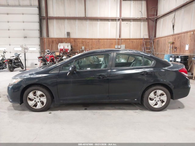 45167698 :رقم المزاد ، 2HGFB2F54DH536519 vin ، 2013 Honda Civic Lx مزاد بيع