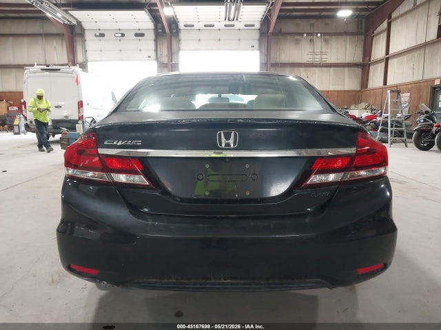 45167698 :رقم المزاد ، 2HGFB2F54DH536519 vin ، 2013 Honda Civic Lx مزاد بيع