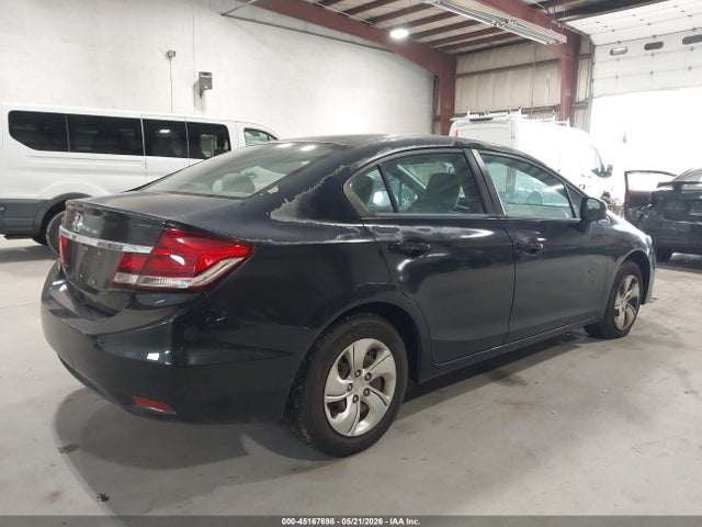 45167698 :رقم المزاد ، 2HGFB2F54DH536519 vin ، 2013 Honda Civic Lx مزاد بيع