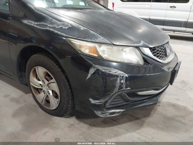 45167698 :رقم المزاد ، 2HGFB2F54DH536519 vin ، 2013 Honda Civic Lx مزاد بيع