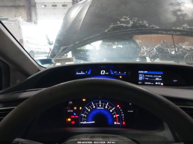 45167698 :رقم المزاد ، 2HGFB2F54DH536519 vin ، 2013 Honda Civic Lx مزاد بيع