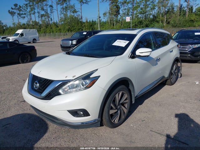 Продаж на аукціоні авто 2018 Nissan Murano Platinum, vin: 5N1AZ2MG8JN104166, номер лоту: 45167706