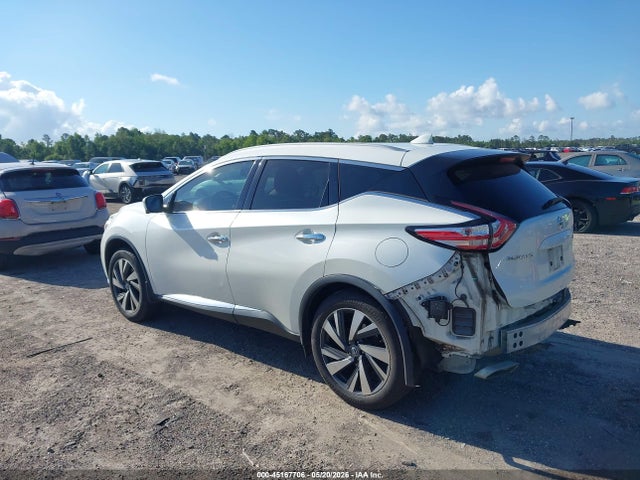 Продаж на аукціоні авто 2018 Nissan Murano Platinum, vin: 5N1AZ2MG8JN104166, номер лоту: 45167706
