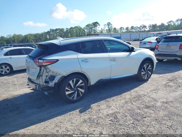 Продаж на аукціоні авто 2018 Nissan Murano Platinum, vin: 5N1AZ2MG8JN104166, номер лоту: 45167706