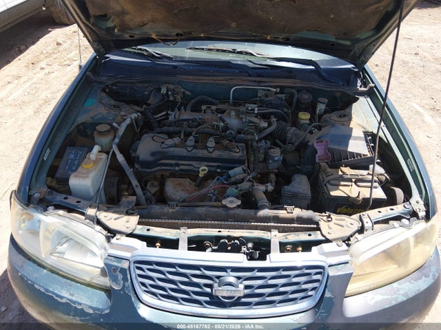 45167762 :رقم المزاد ، 3N1CB51D91L422510 vin ، 2001 Nissan Sentra Gxe مزاد بيع