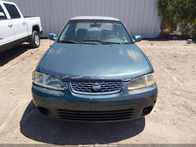 45167762 :رقم المزاد ، 3N1CB51D91L422510 vin ، 2001 Nissan Sentra Gxe مزاد بيع