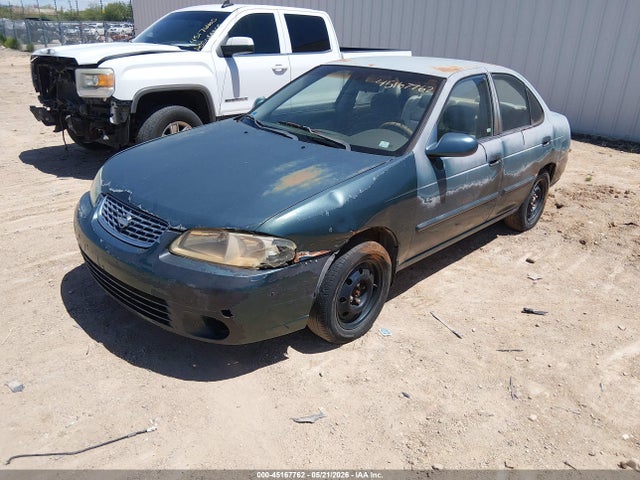 45167762 :رقم المزاد ، 3N1CB51D91L422510 vin ، 2001 Nissan Sentra Gxe مزاد بيع