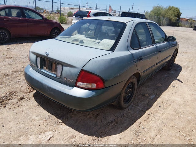 45167762 :رقم المزاد ، 3N1CB51D91L422510 vin ، 2001 Nissan Sentra Gxe مزاد بيع