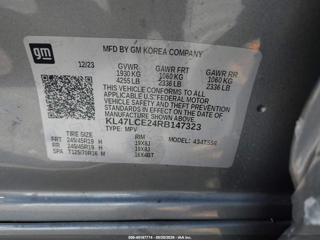 Продаж на аукціоні авто 2024 Buick Envista Avenir Fwd, vin: KL47LCE24RB147323, номер лоту: 45167774