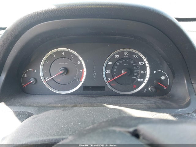 45167779 :رقم المزاد ، 1HGCP368X9A029179 vin ، 2009 Honda Accord 3.5 Ex-l مزاد بيع