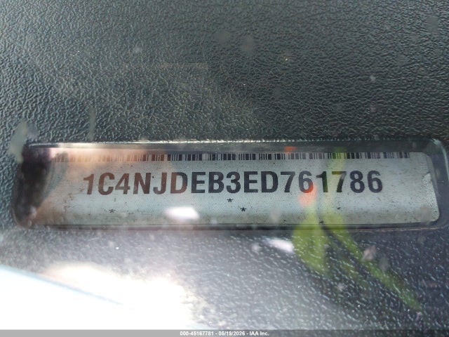 45167781 :رقم المزاد ، 1C4NJDEB3ED761786 vin ، 2014 Jeep Compass Latitude مزاد بيع