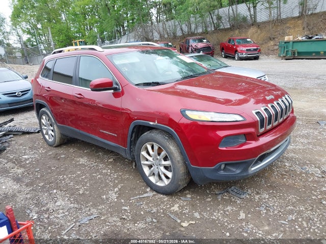 2016 Jeep Cherokee Limited მანქანა იყიდება აუქციონზე, vin: 1C4PJMDS6GW198668, აუქციონის ნომერი: 45167852