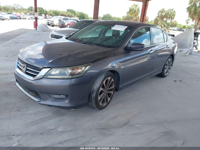 45167919 :رقم المزاد ، 1HGCR2F54FA107770 vin ، 2015 Honda Accord Sport مزاد بيع