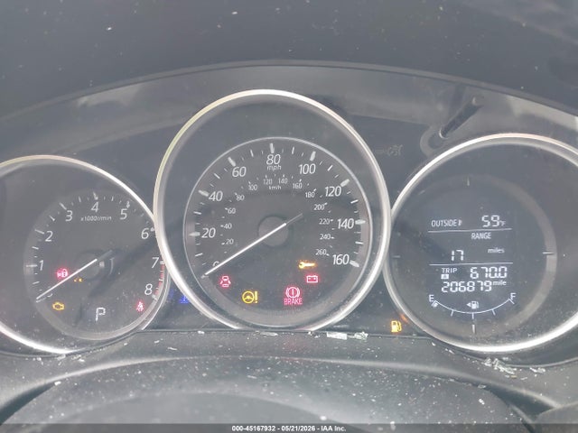 45167932 :رقم المزاد ، JM3KE4CY7G0918221 vin ، 2016 Mazda Cx-5 Touring مزاد بيع