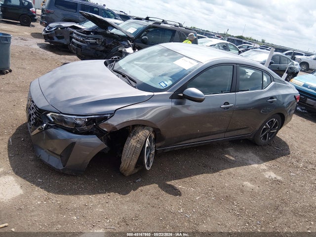 45167980 :رقم المزاد ، 3N1AB8CV5SY286282 vin ، 2025 Nissan Sentra Sv مزاد بيع