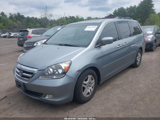 2007 Honda Odyssey Ex-l მანქანა იყიდება აუქციონზე, vin: 5FNRL387X7B044083, აუქციონის ნომერი: 45167991