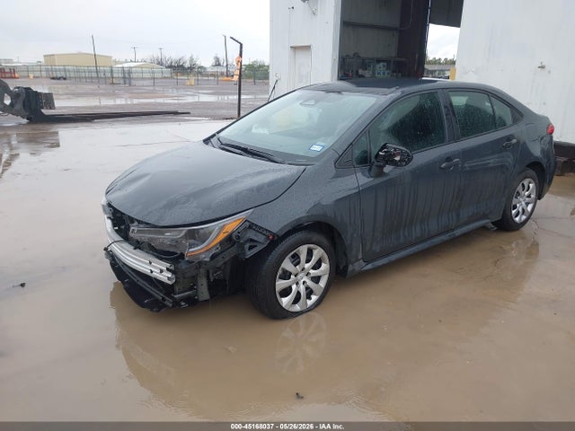 2025 Toyota Corolla Le მანქანა იყიდება აუქციონზე, vin: 5YFB4MDE9SP308268, აუქციონის ნომერი: 45168037
