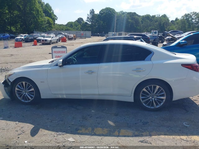 Продажа на аукционе авто 2018 Infiniti Q50 3.0t Luxe, vin: JN1EV7AR7JM439562, номер лота: 45168061