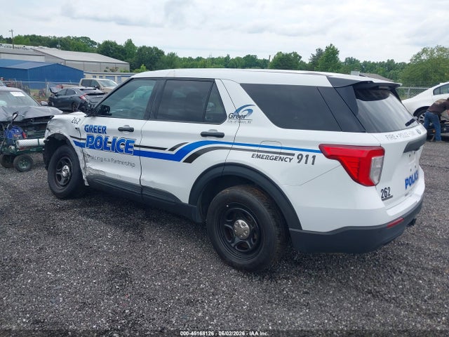 45168126 :رقم المزاد ، 1FM5K8AB1PGC00798 vin ، 2023 Ford Police Interceptor Utility مزاد بيع