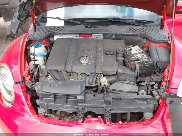 2013 Volkswagen Beetle 2.5l მანქანა იყიდება აუქციონზე, vin: 3VWJP7AT2DM609995, აუქციონის ნომერი: 45168131