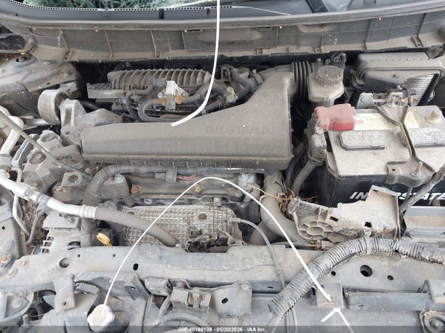 45168139 :رقم المزاد ، 5N1AT2MVXHC841360 vin ، 2017 Nissan Rogue Sv مزاد بيع